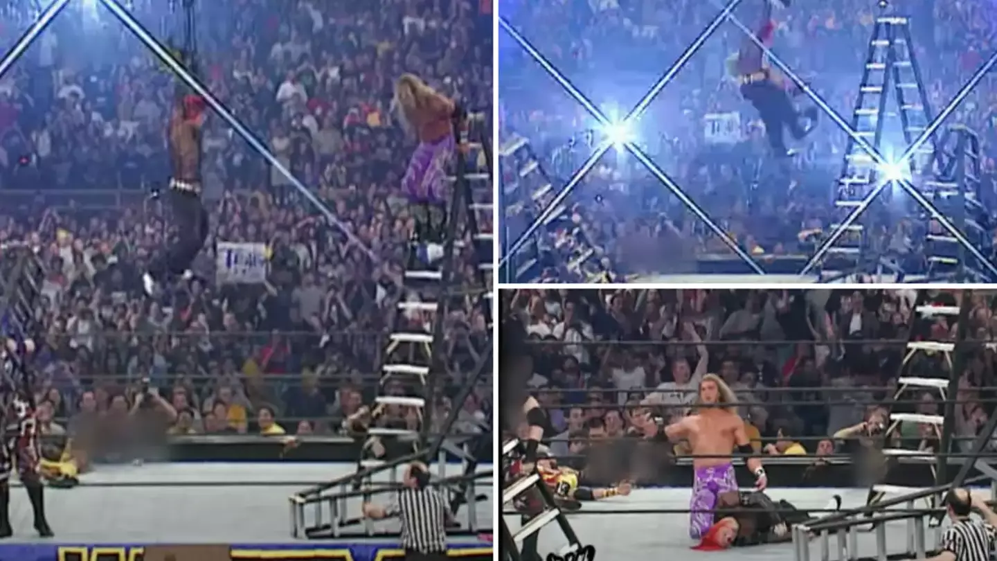 21 Years Since The Incredible TLC Match At WrestleMania X7