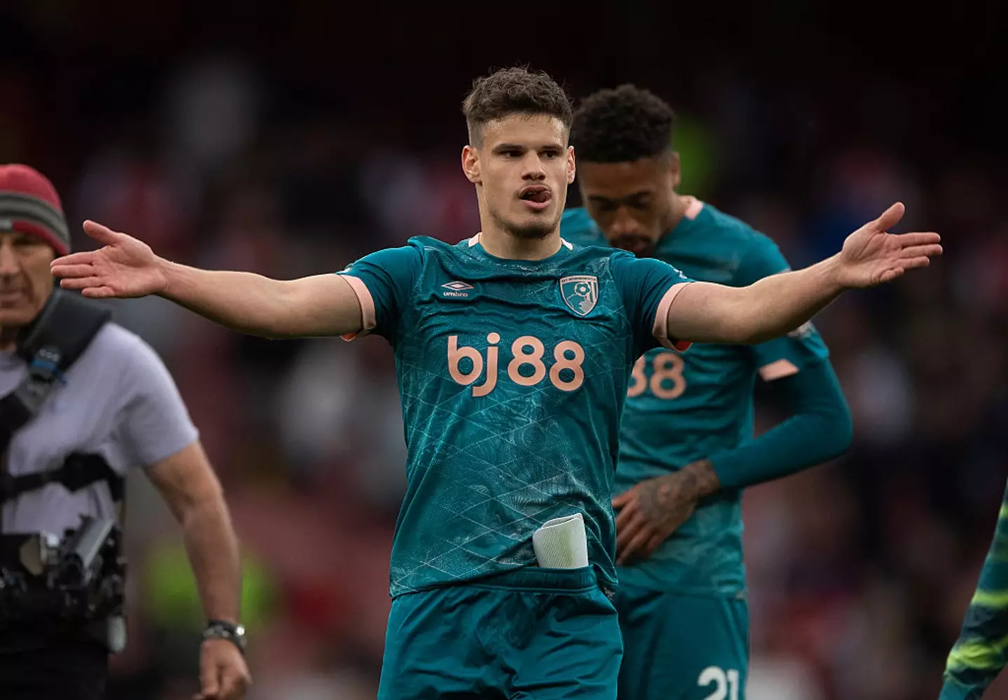 Milos Kerkez appears to be set to join Liverpool this summer. (Image: Getty)