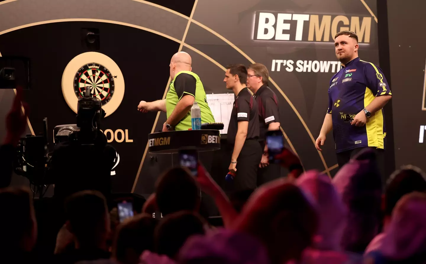 Littler and Van Gerwen could meet again at this year's World Championship. Image credit: Getty