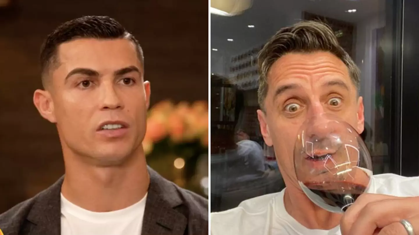 Gary Neville responds to Cristiano Ronaldo after he calls out him out and says 'we’re not ever having dinner together'