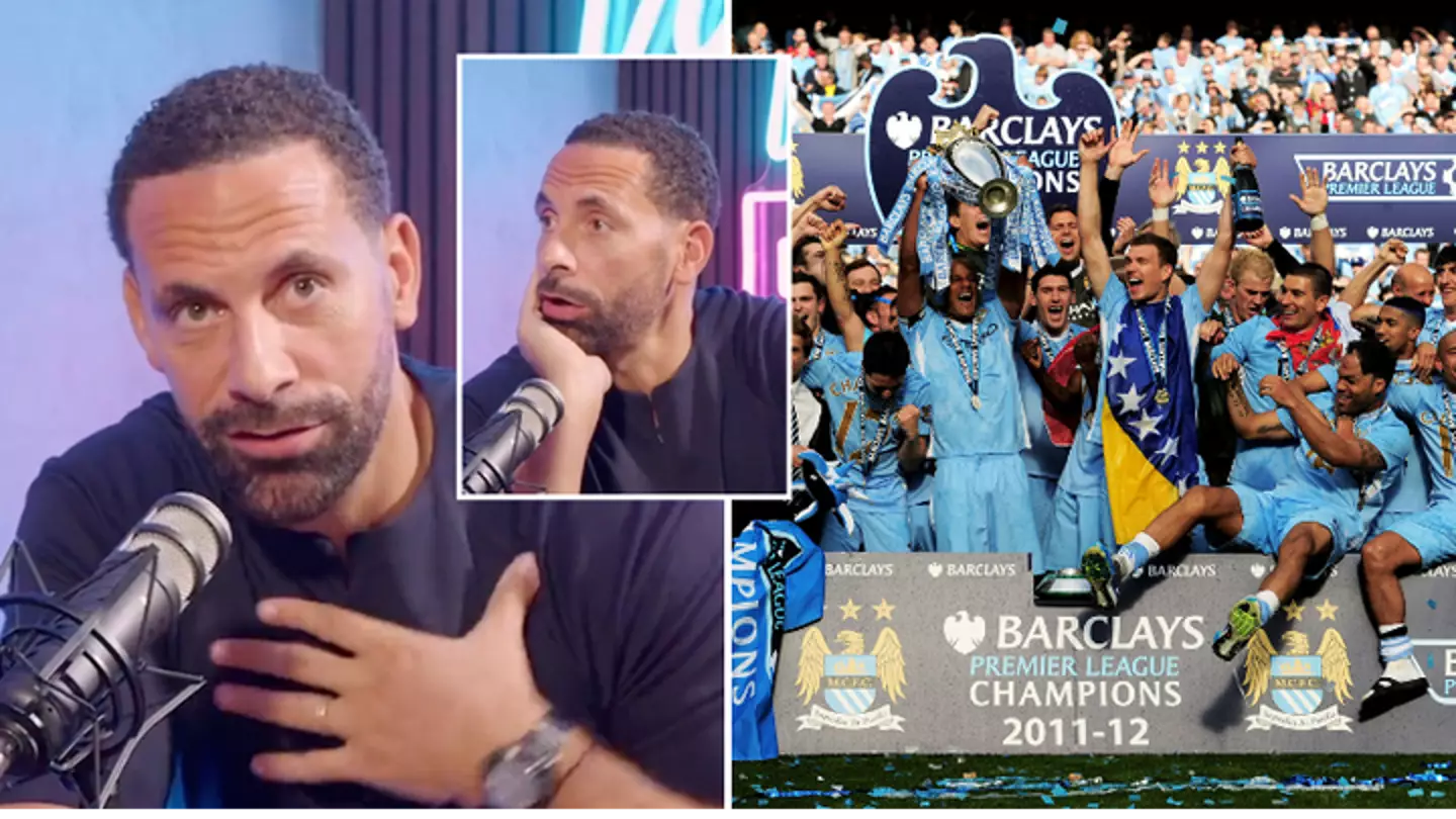 Rio Ferdinand demands ex-Man City star 'hand-deliver' Premier League medal to him if they have titles stripped