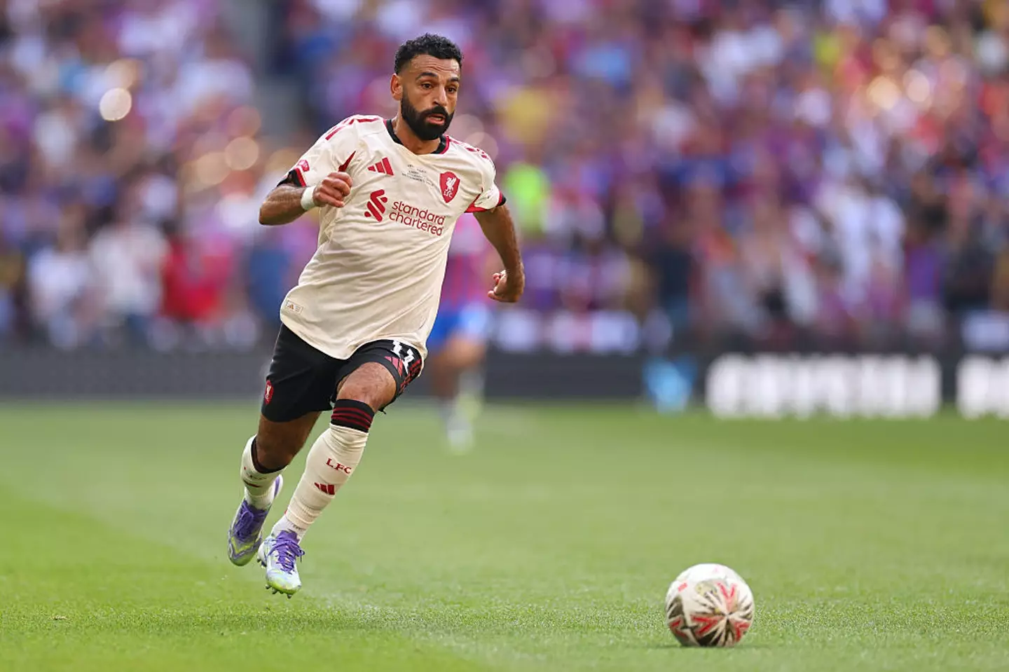 Mo Salah struggled against Crystal Palace (Credit:Getty)