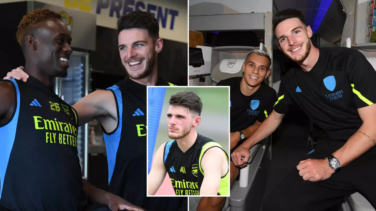 "You wouldn't put us two together..." - Declan Rice reveals which Arsenal player he has most chemistry with