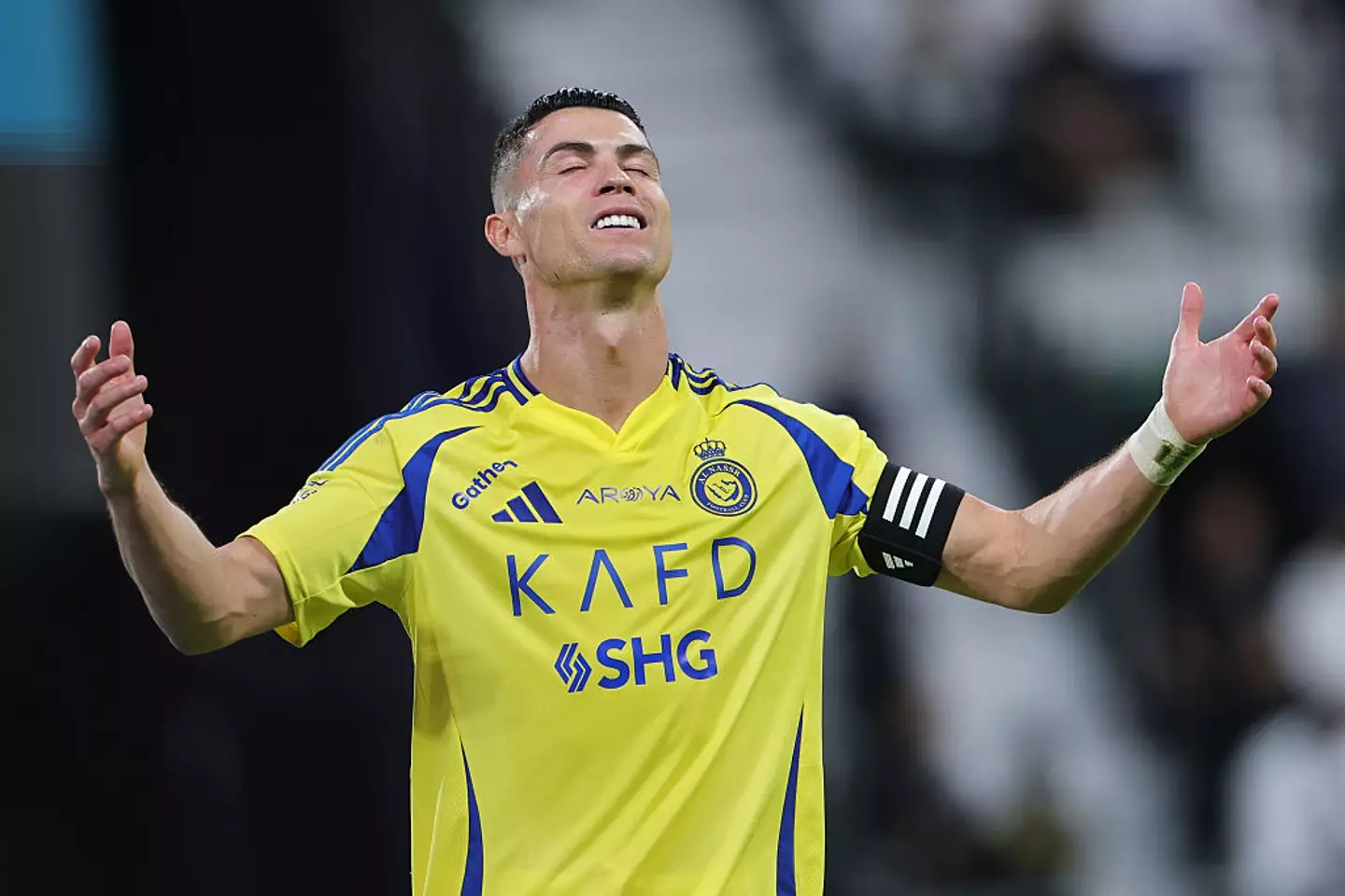 Cristiano Ronaldo is reportedly close to signing a new deal at Al-Nassr (Credit:Getty)