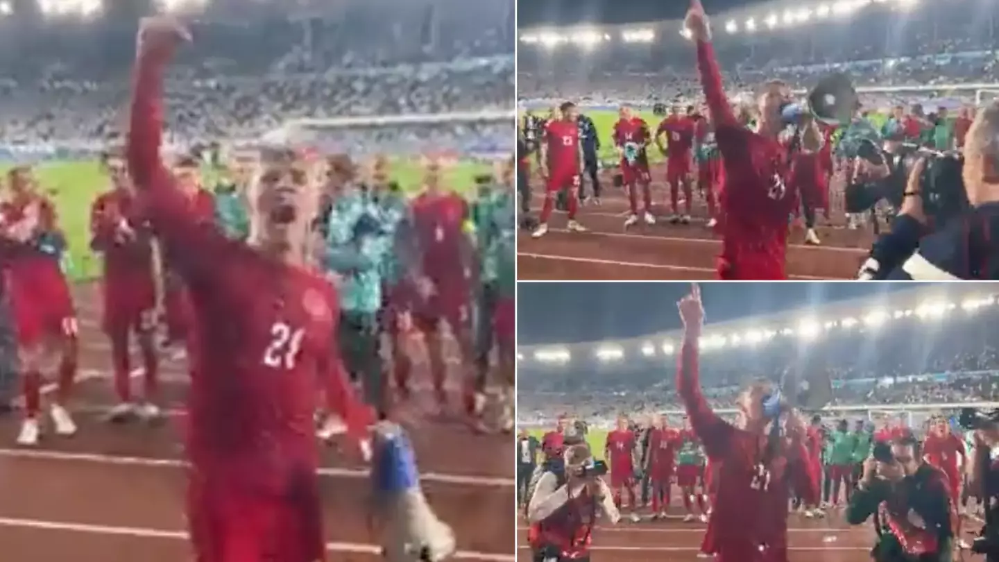 'Mentality monster' - Rasmus Hojlund delivers incredibly passionate speech after Denmark game