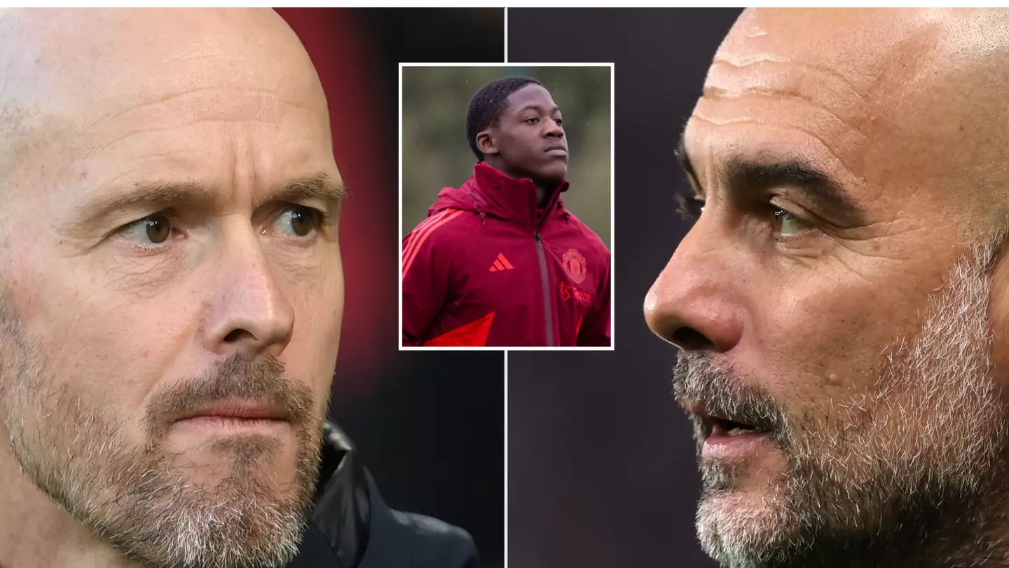 Man City are chasing one of Man Utd's biggest prospects Kobbie Mainoo, it would break them