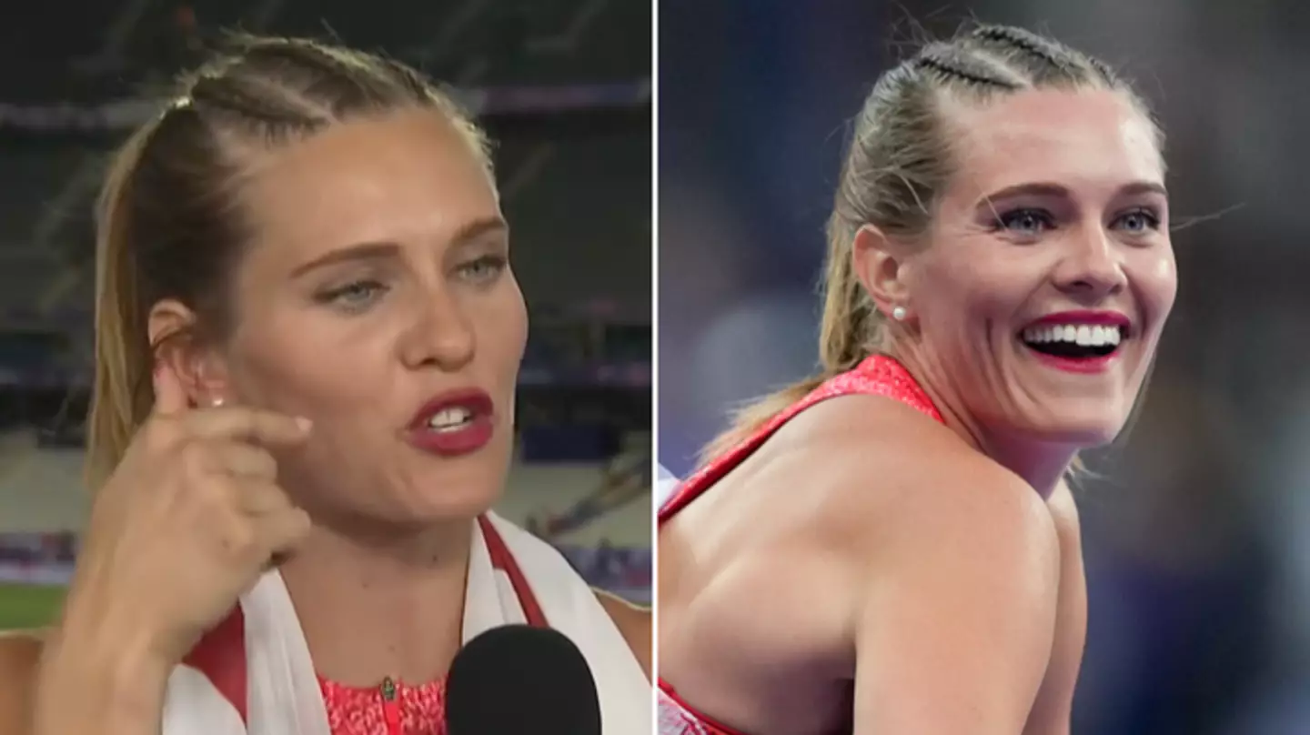 Olympic medal winner who celebrated with R-rated gesture that shocked crowd explains why she did it