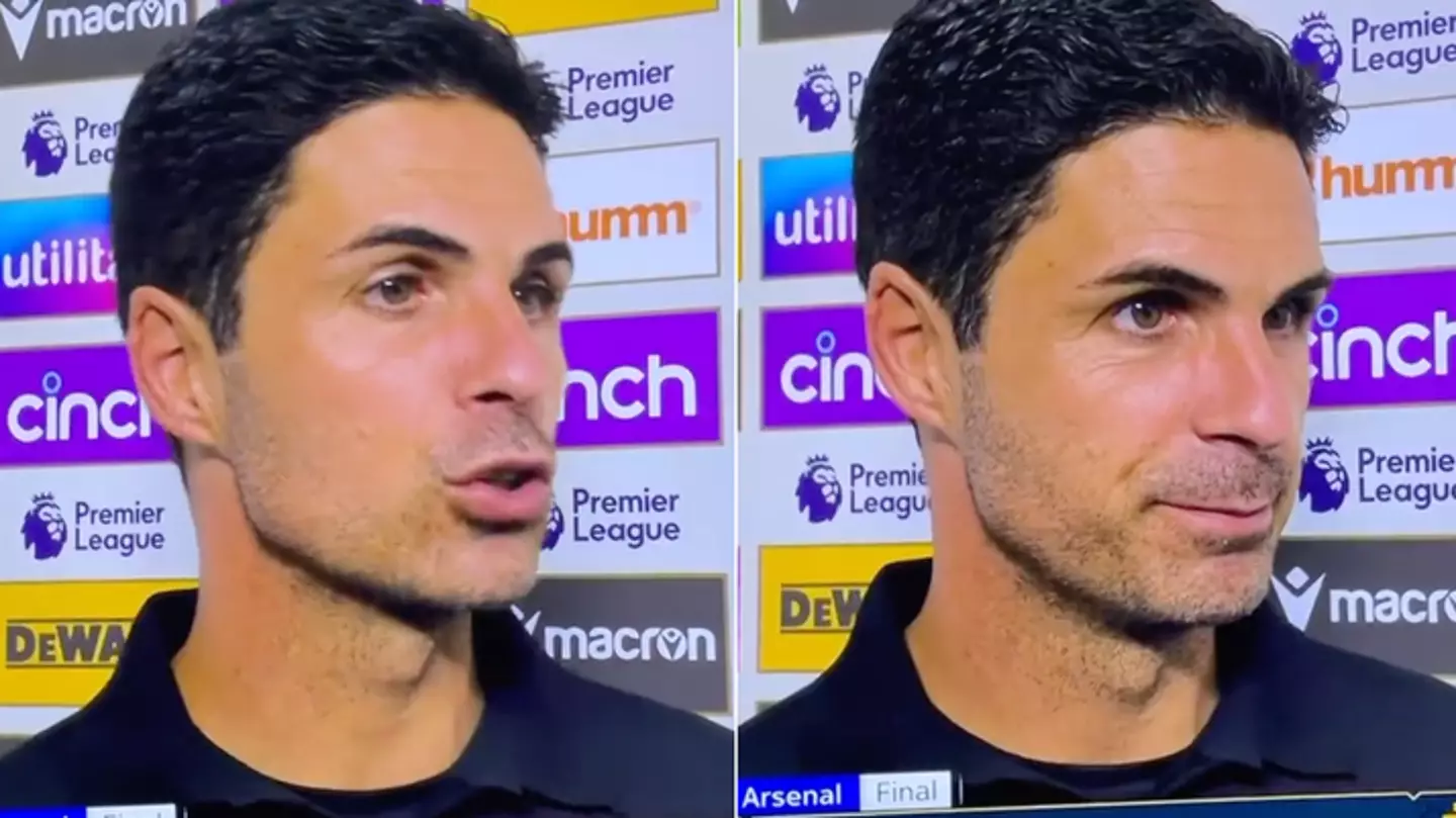 Fans think Arsenal boss Mikel Arteta ‘went full Pep Guardiola’ during post-match interview
