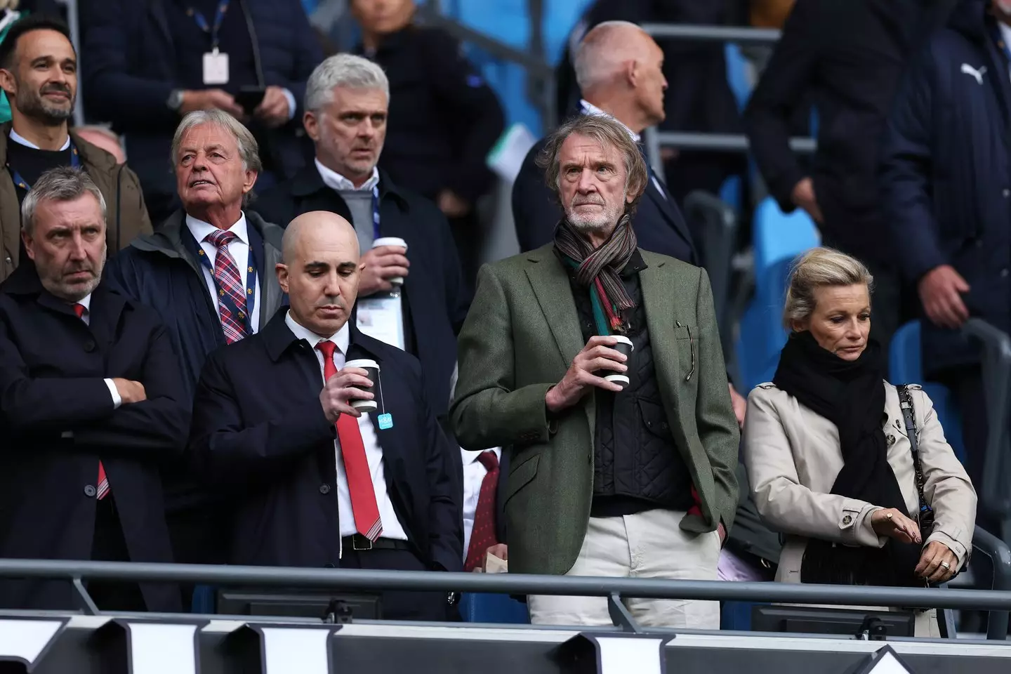 Sir Jim Ratcliffe and Omar Berrada (credit: getty)