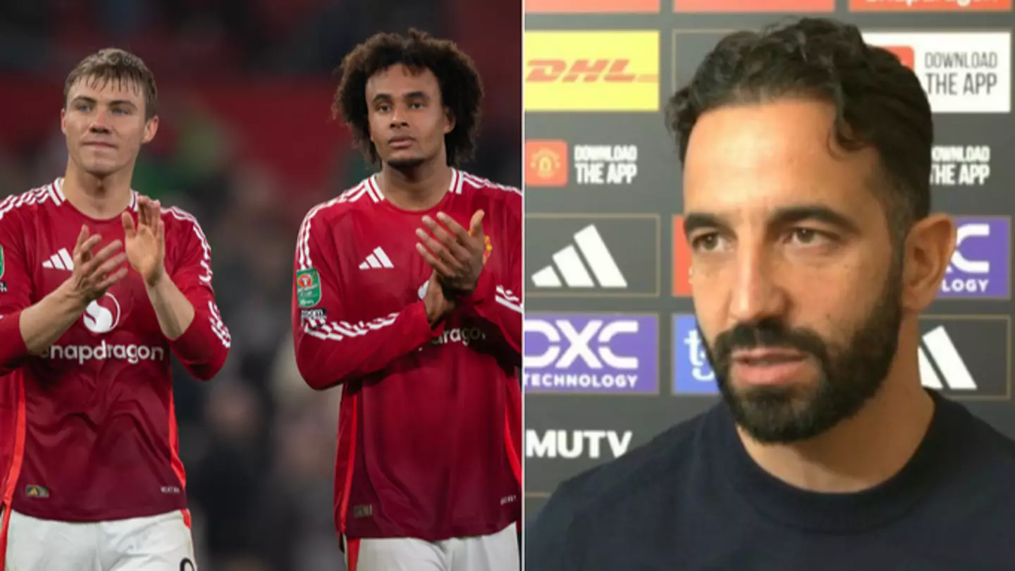 Ruben Amorim reveals reason Joshua Zirkzee started ahead of Rasmus Hojlund for Everton clash
