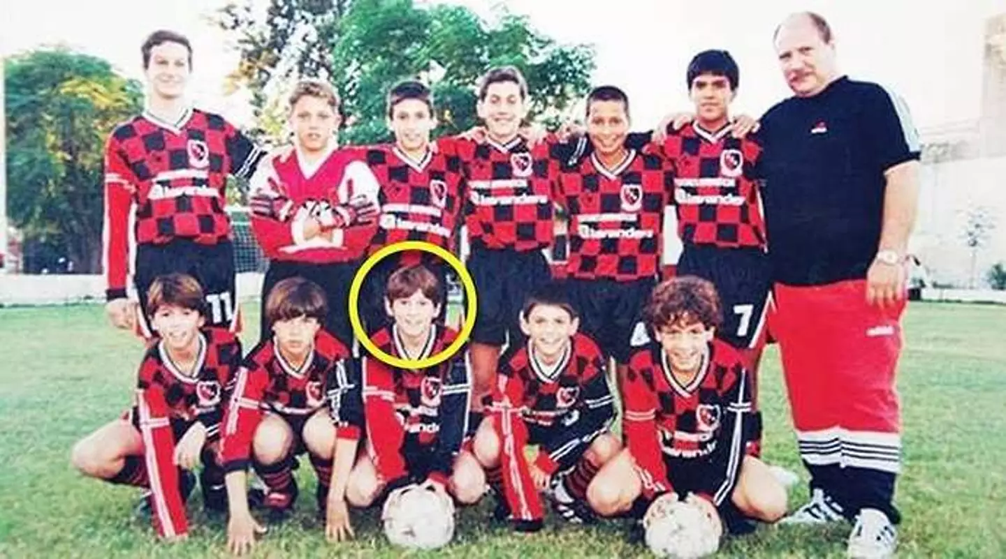 Lionel Messi joined Newell's Old Boys at the age of six. 