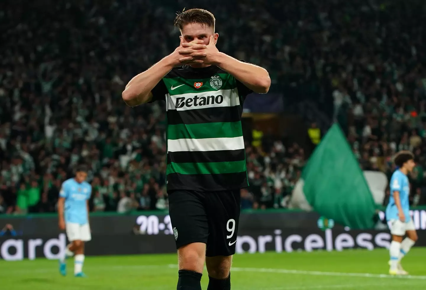Viktor Gyokeres expects to leave Sporting CP this summer. Image: Getty
