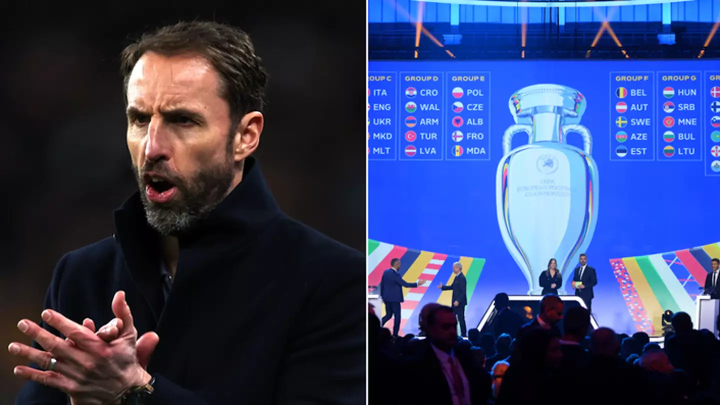 England Euro 2024 draw simulated as Gareth Southgate given group of death