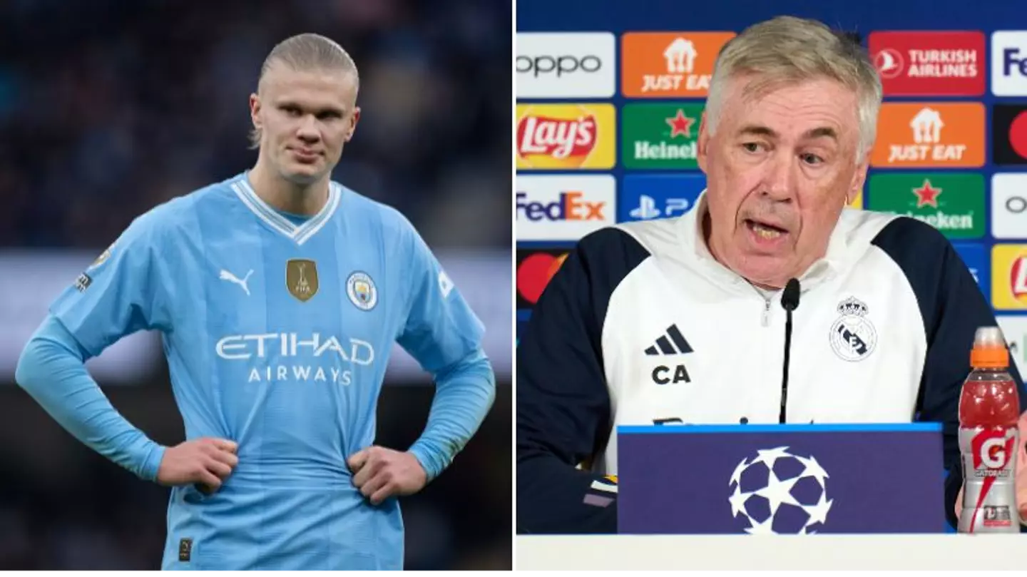 Erling Haaland leaves door open for Real Madrid move despite claiming he's 'happy' at Man City