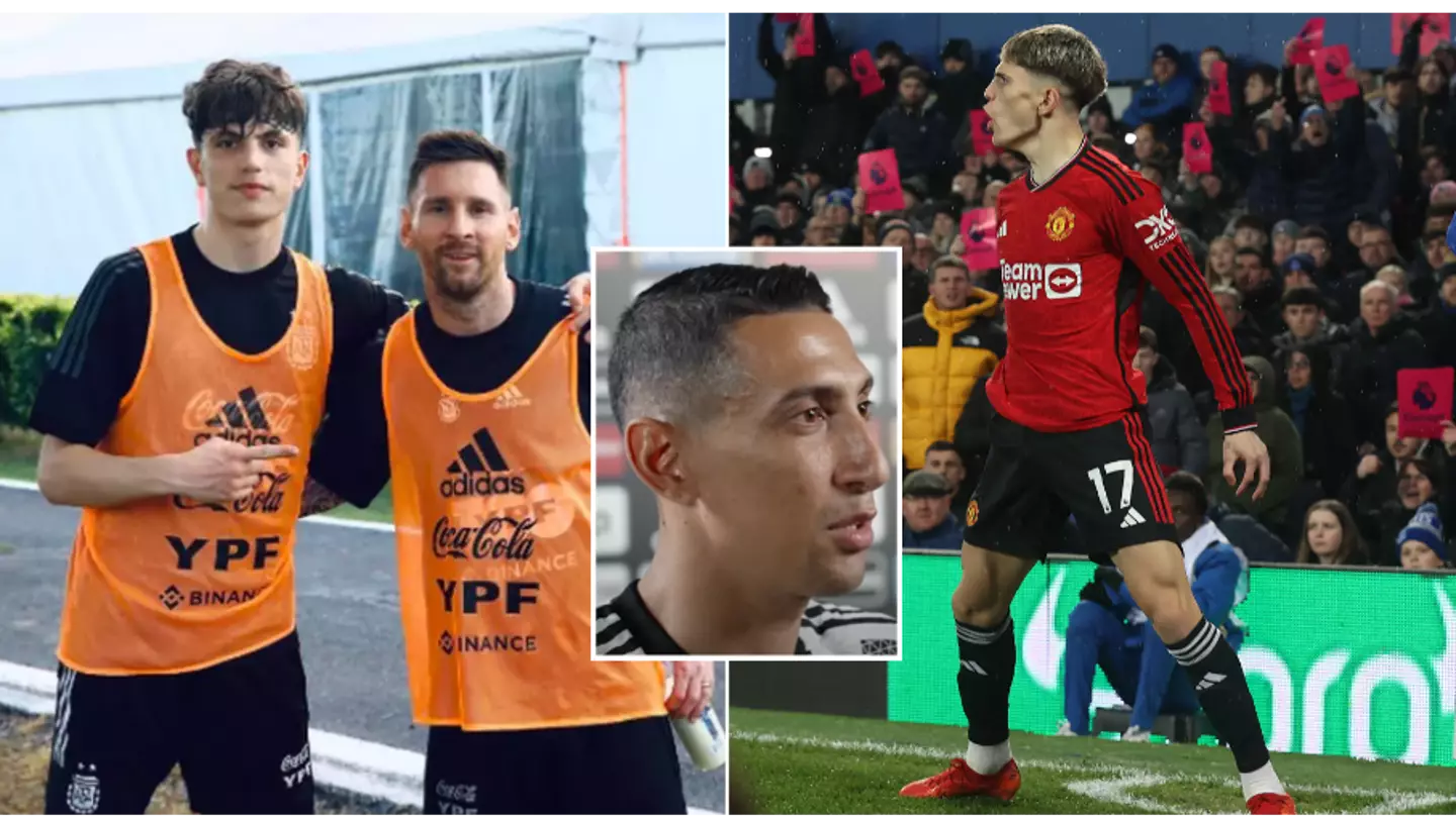 Angel Di Maria tells Alejandro Garnacho to stop copying Cristiano Ronaldo trait and emulate Lionel Messi instead