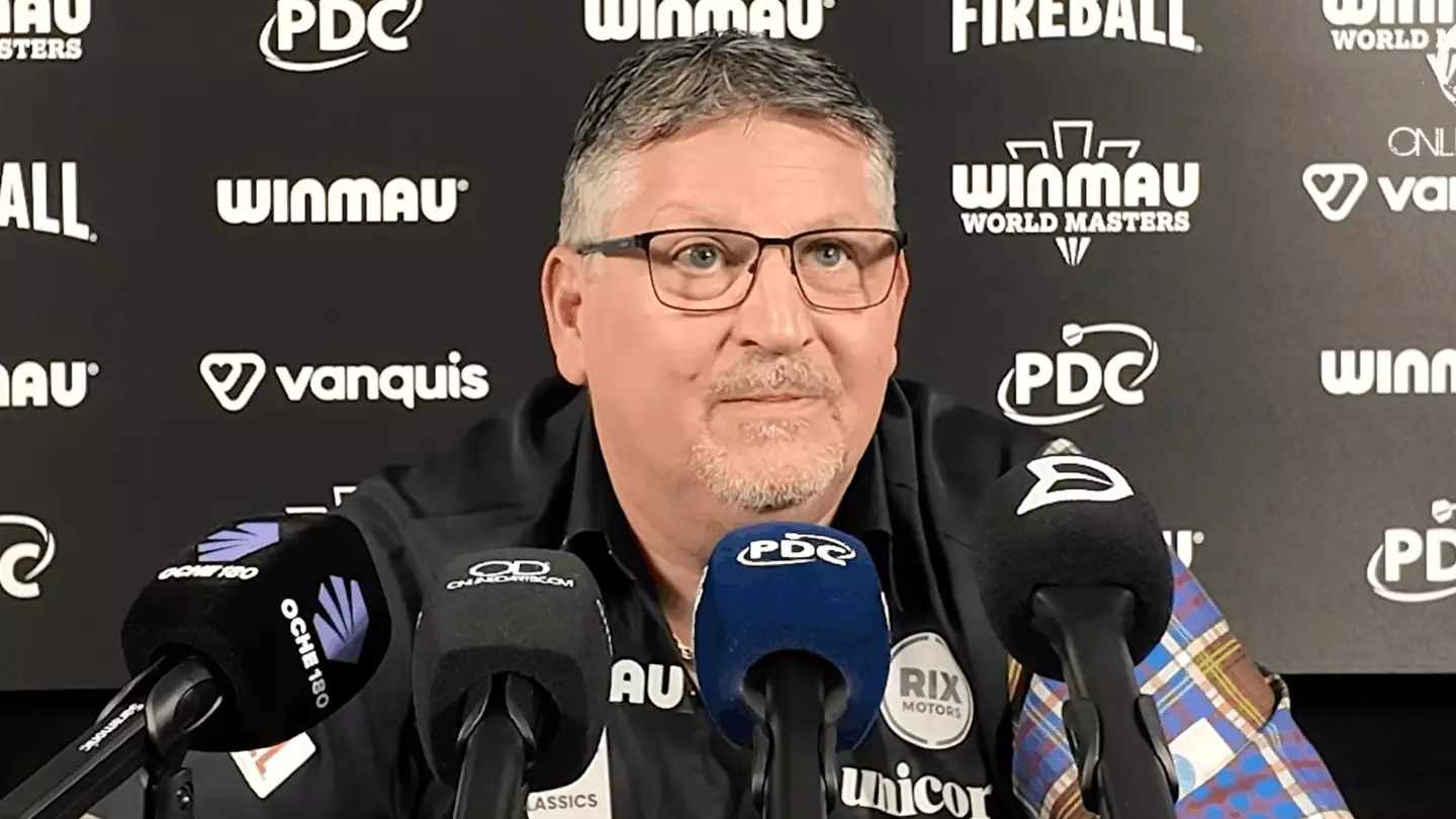 Gary Anderson's Fires Back At Reporter When Asked If He Got Saudi Masters Invite
