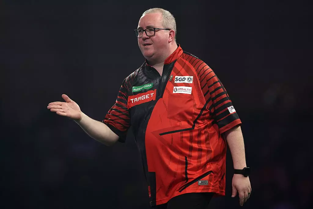 Stephen Bunting exited the PDC World Darts Championship in round 3 (Credit:Getty)