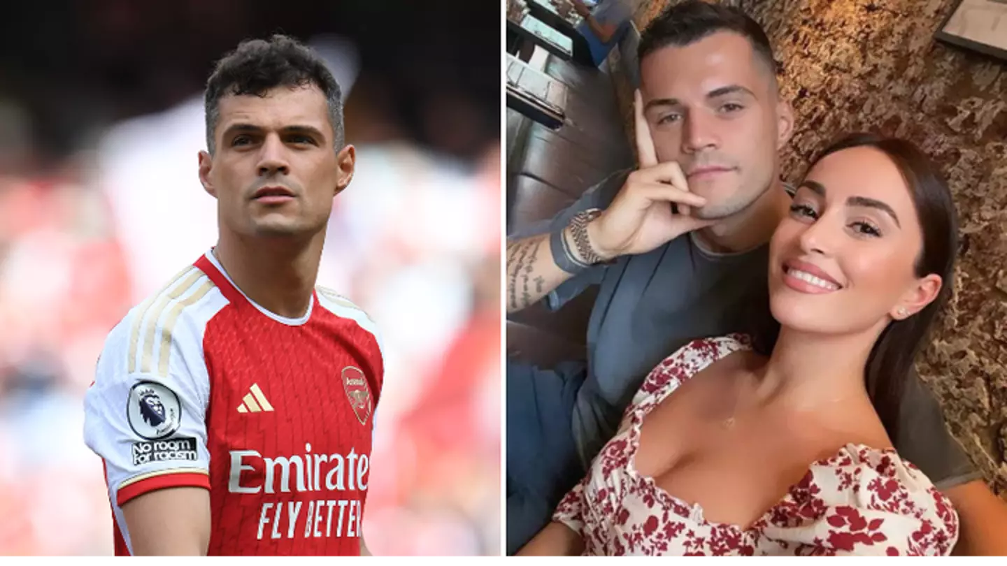 Granit Xhaka rebuffs claims his wife was the reason behind Arsenal exit