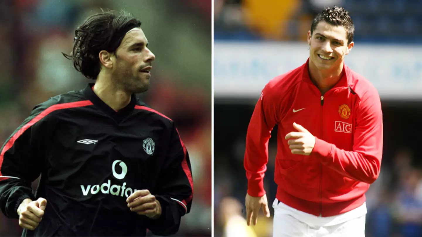 Ex-Man Utd star reveals Ruud van Nistelrooy had same pre-match superstition as Cristiano Ronaldo