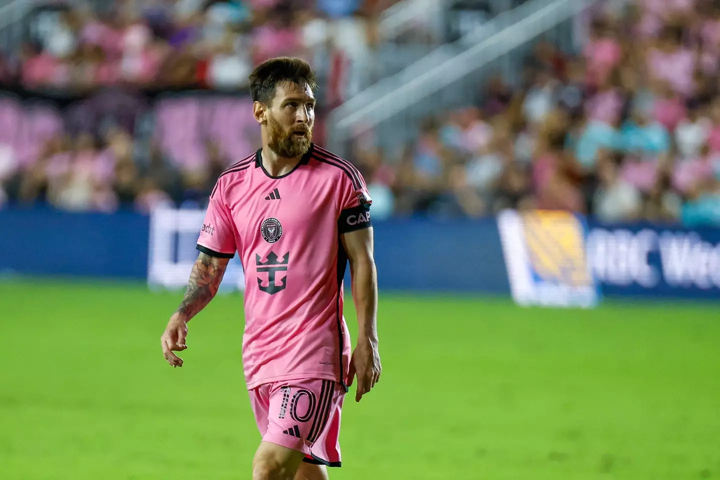 Lionel Messi's MLS Cup attempt with Inter Miami stalled against Atlanta United. (Image: Getty)