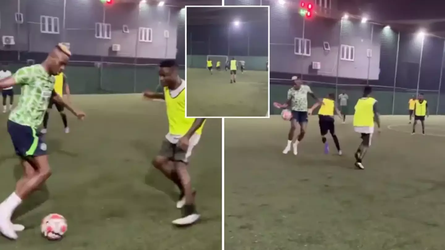Footage of Napoli's Victor Osimhen on holiday shows just how incredible elite-level footballers really are