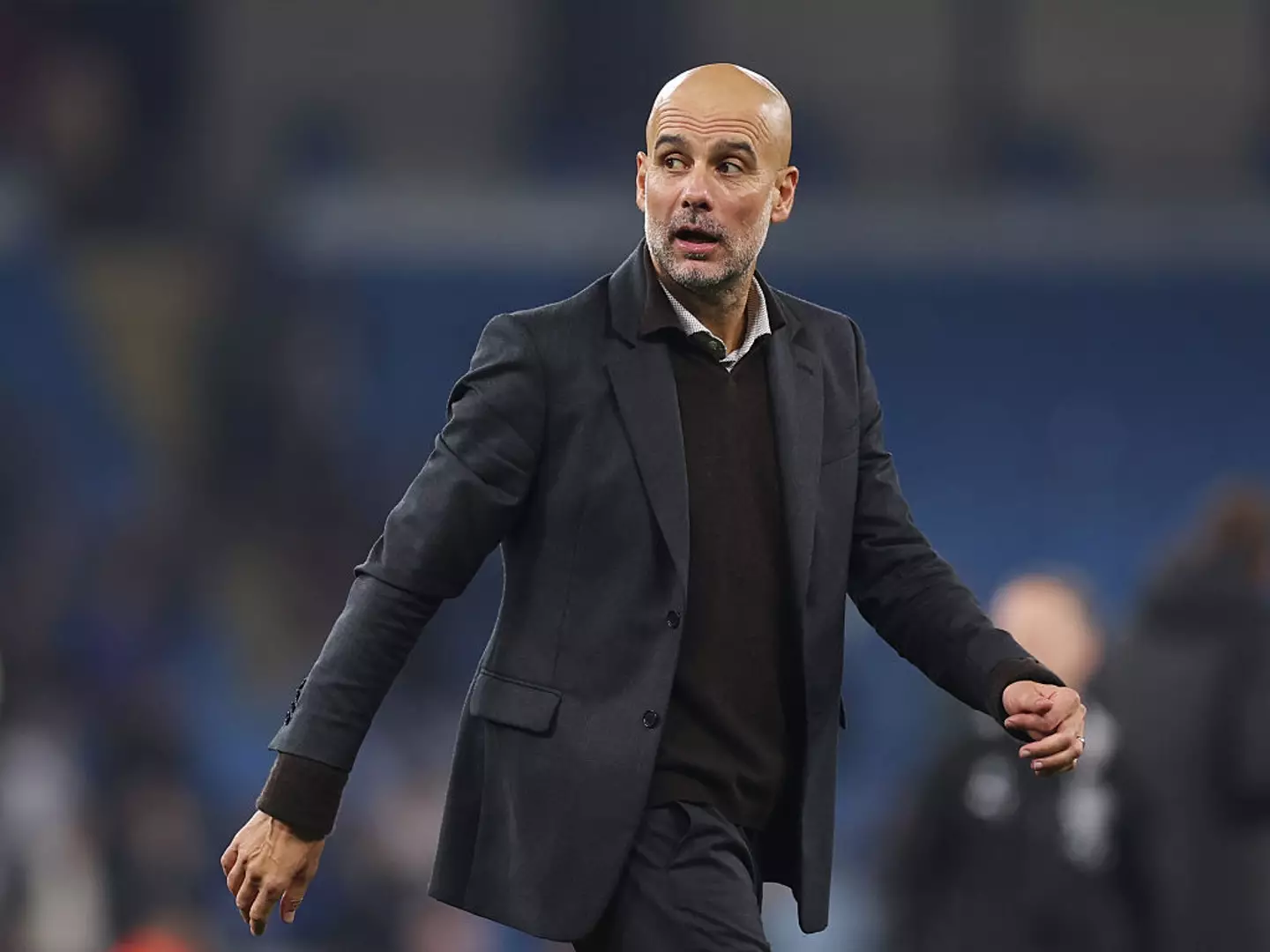 Man City head coach Pep Guardiola (Credit:Getty)
