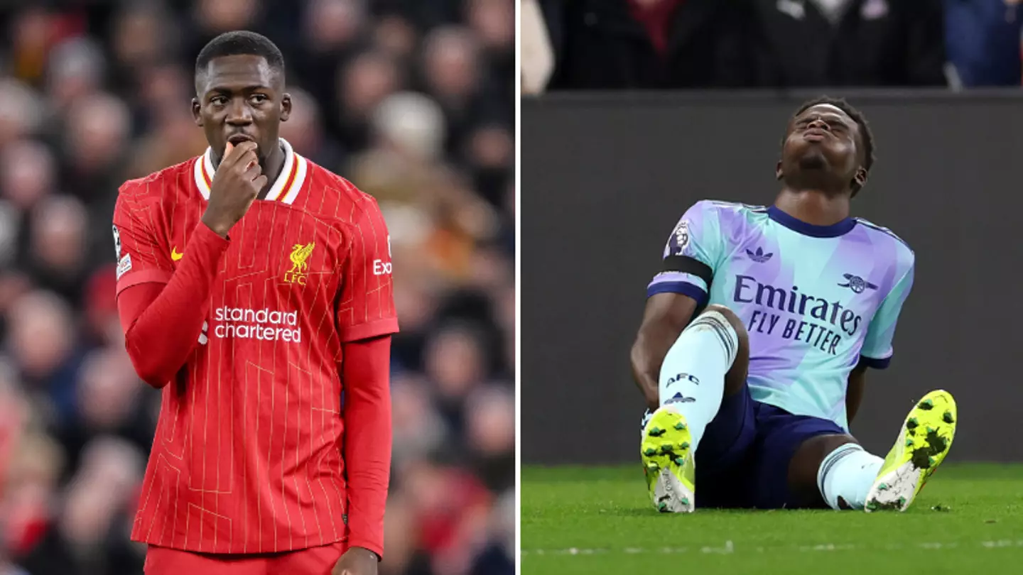 Ibrahima Konate replies to fan after Bukayo Saka gets injured and makes brutal dig at Arsenal fans