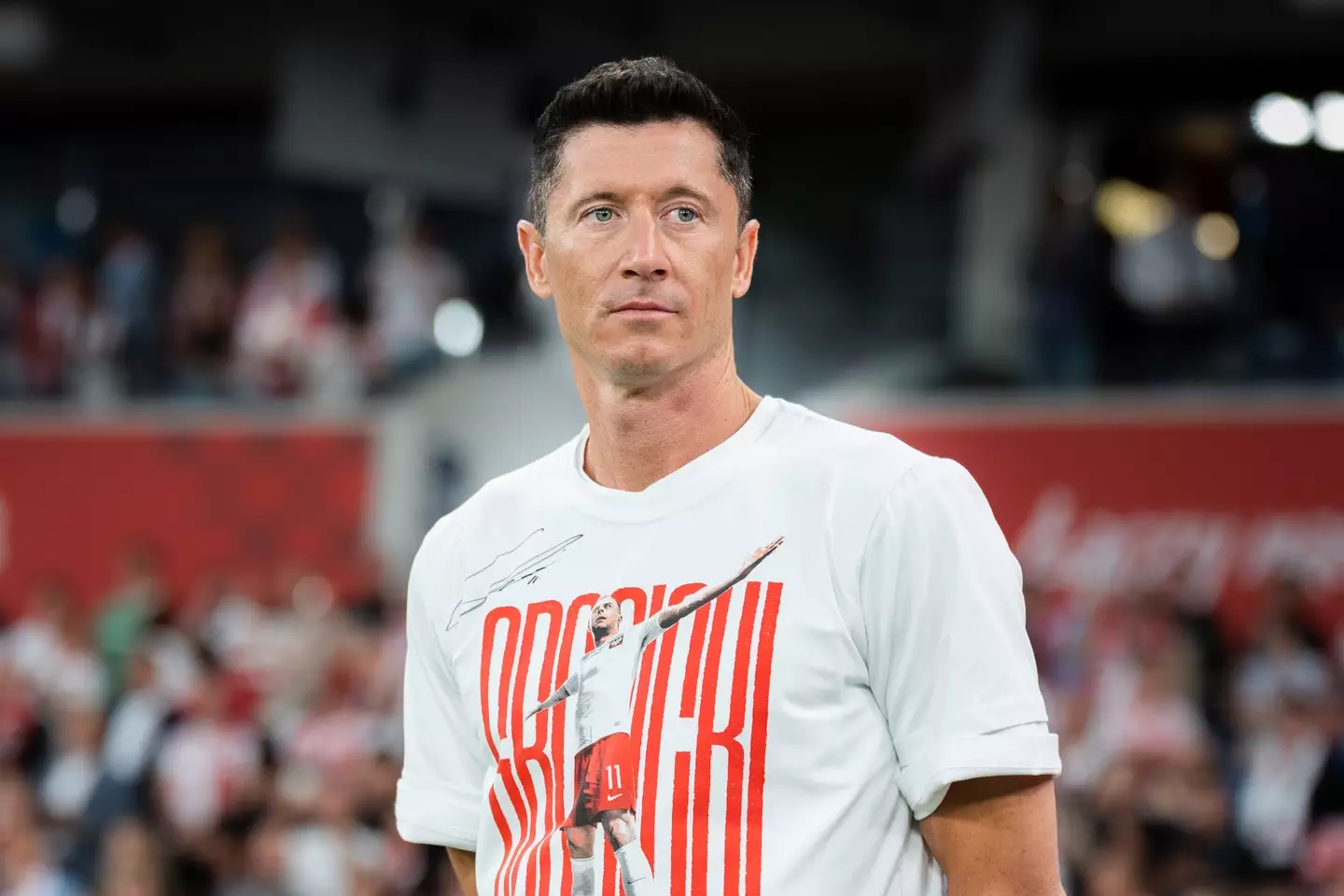 Robert Lewandowski has sensationally quit the Poland national team. Image credit: Getty