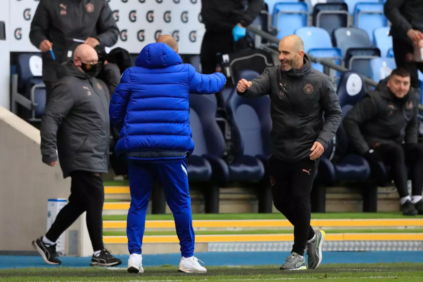 Enzo Maresca is set for a promotion to Pep Guardiola's assistant (News Images / Alamy)