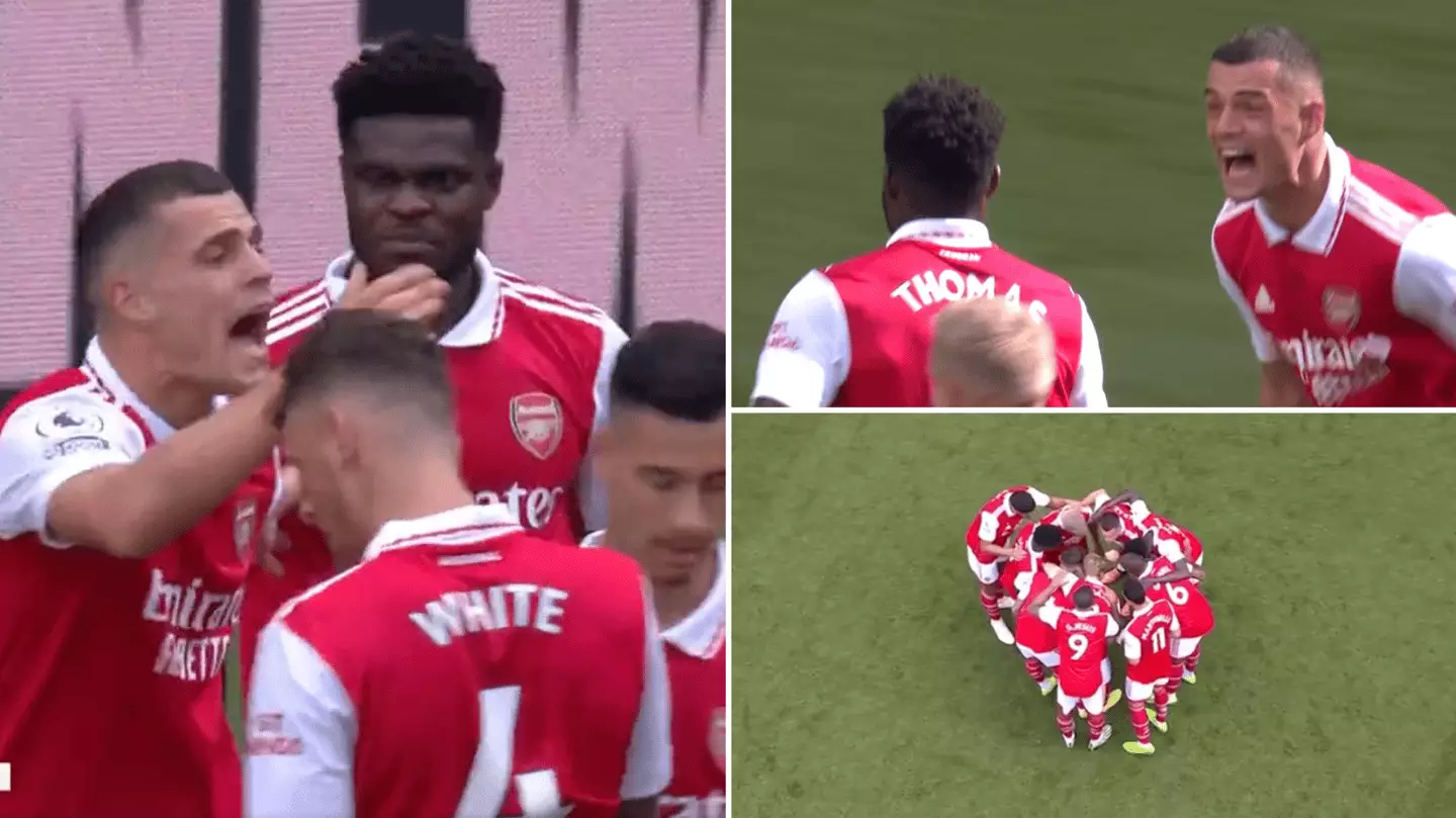 Granit Xhaka showed his leadership qualities during Arsenal's win over Spurs and everyone is impressed