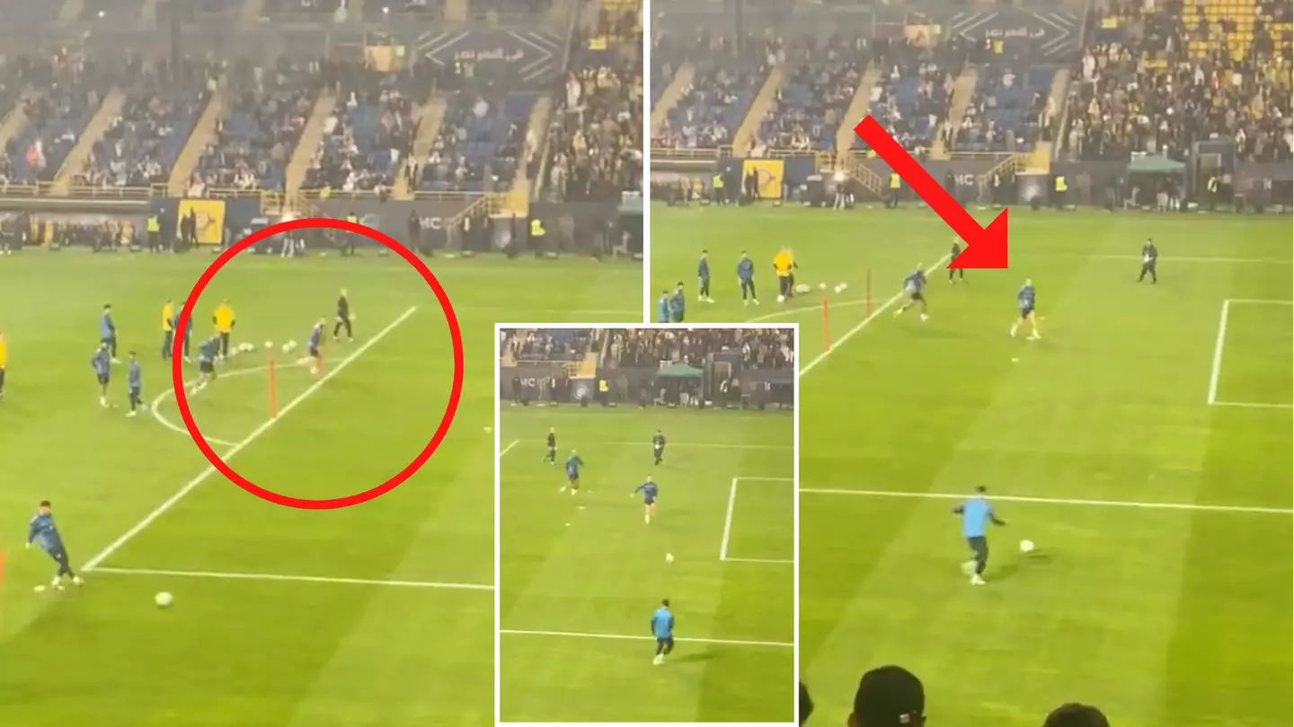 Cristiano Ronaldo tries to showboat during Al Nassr training session and it spectacularly backfires, fans call it 'embarrassing'