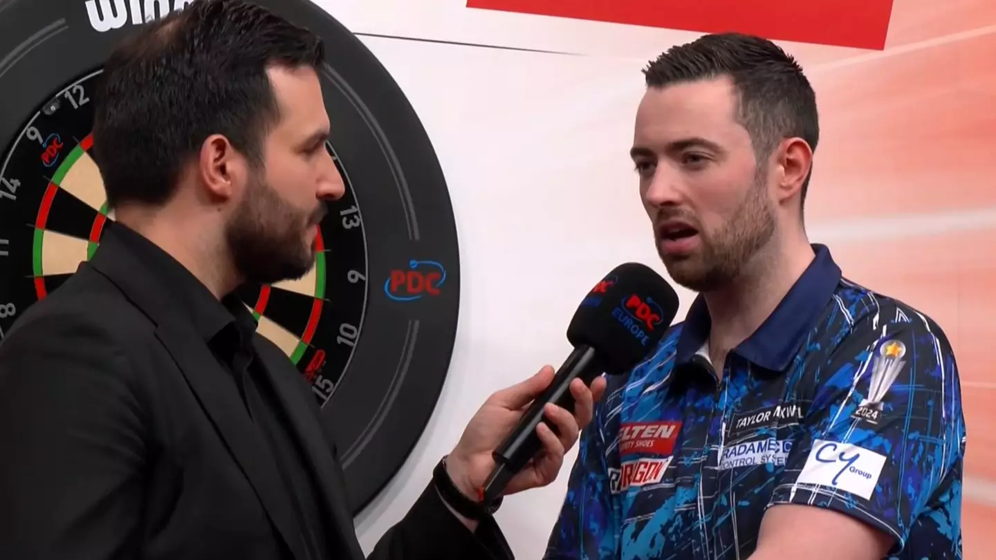 Luke Humphries worries darts fans with brutally honest interview after win at International Darts Open