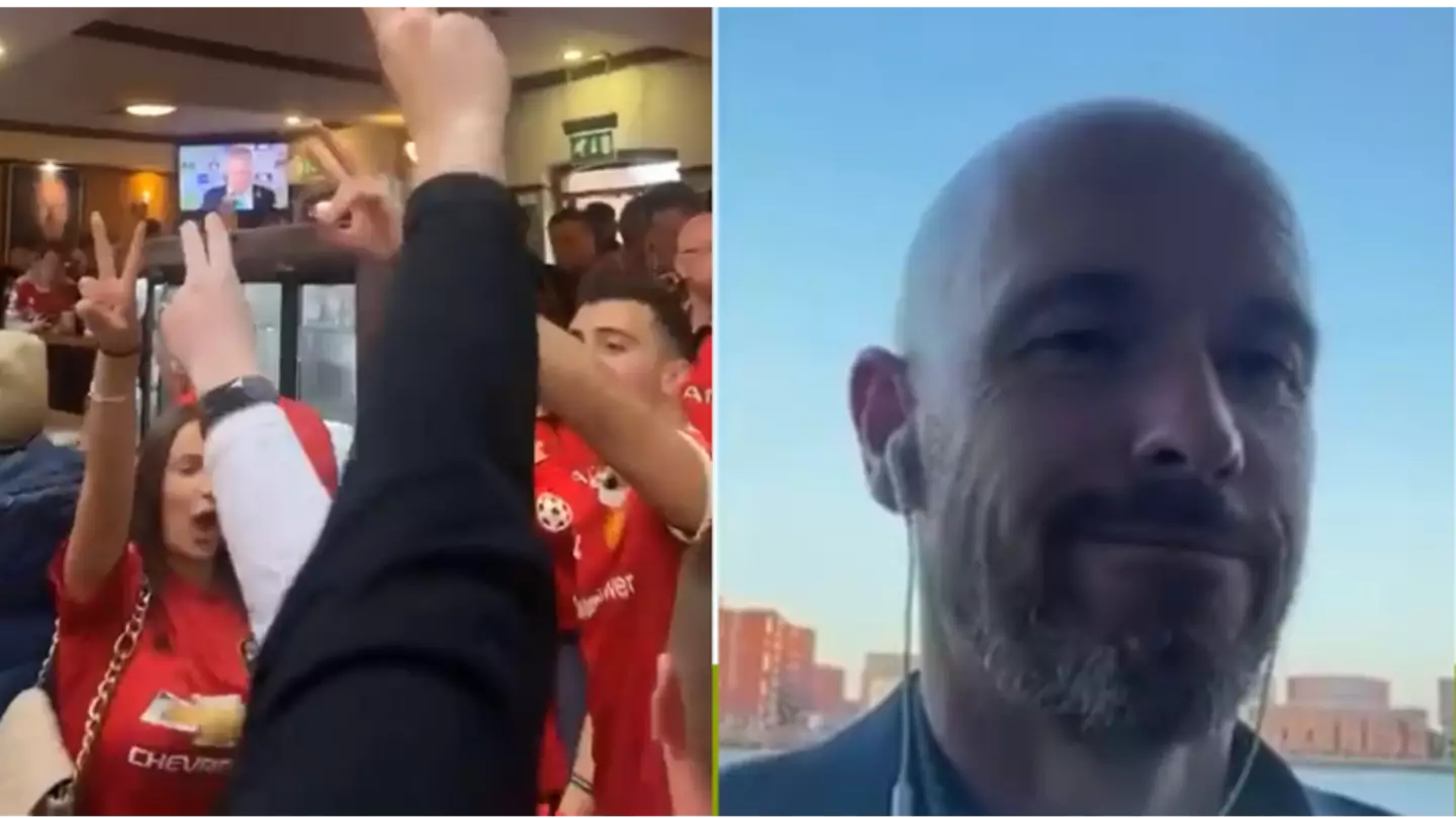 Erik Ten Hag’s Live Reaction To Manchester United Fans’ Horrendous Chant Is Incredible