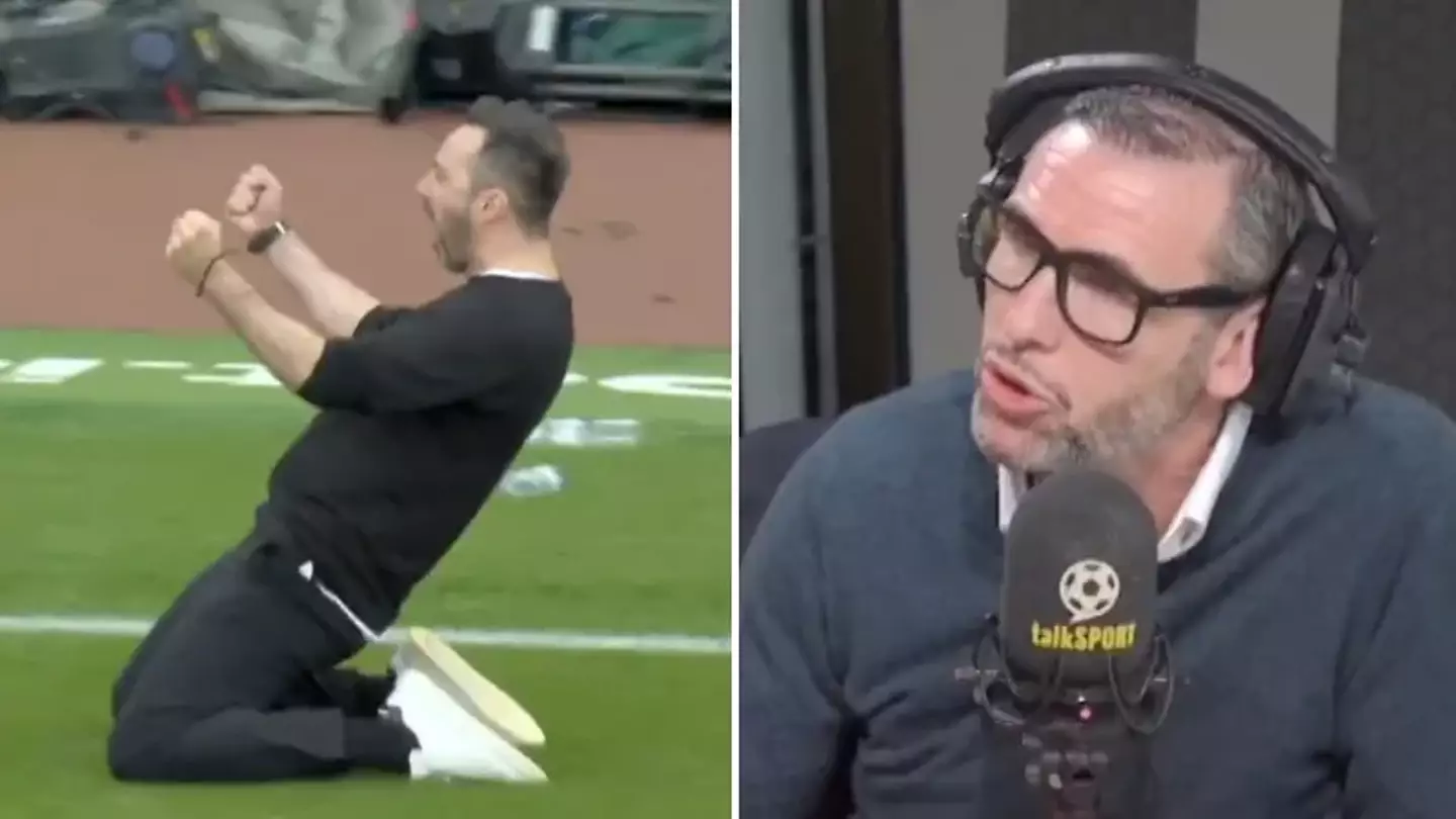 Martin Keown slams Roberto De Zerbi’s knee slide celebrations, says Mikel Arteta wouldn't get away with doing it