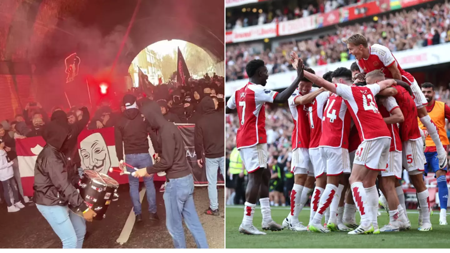 Arsenal named the 'most intimidating' fanbase in English football as surprise top five revealed by fan poll