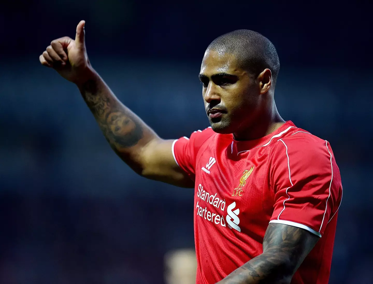 Glen Johnson went on to play for Liverpool. Image: Getty