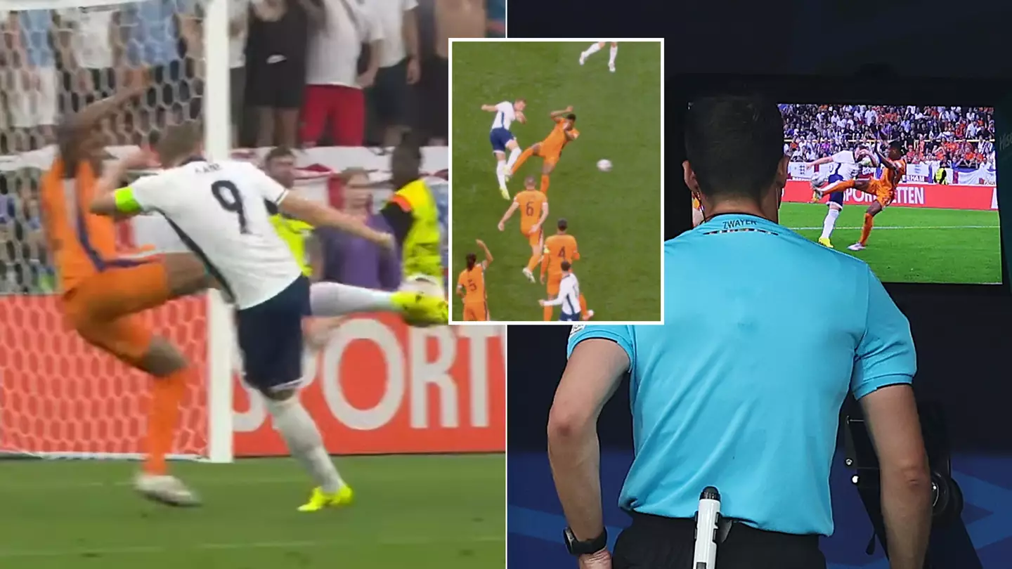 Ex-FIFA referee gives new reason why England's penalty against Netherlands should not have been given