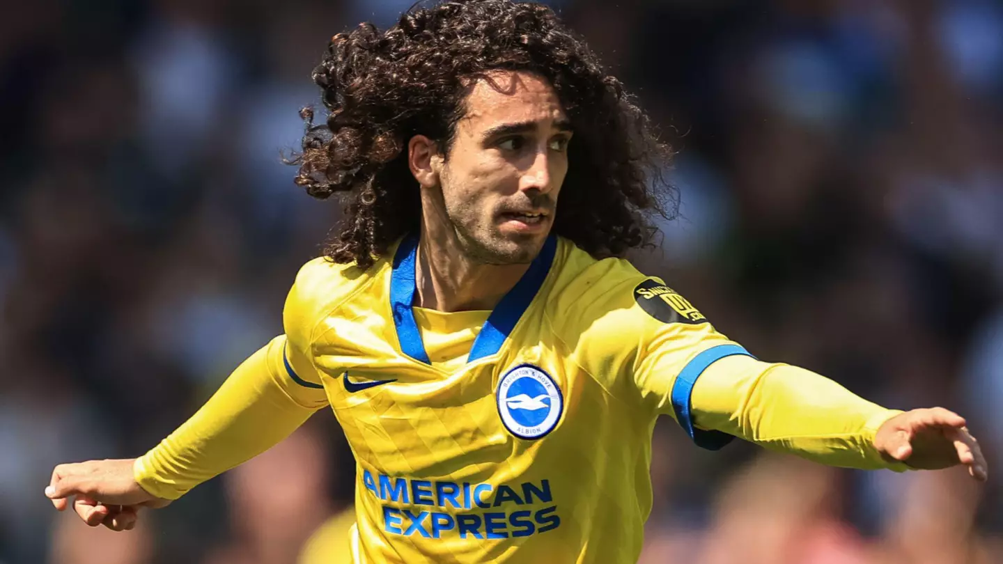 Marc Cucurella had been heavily linked with a move to Manchester City this summer. (Alamy)