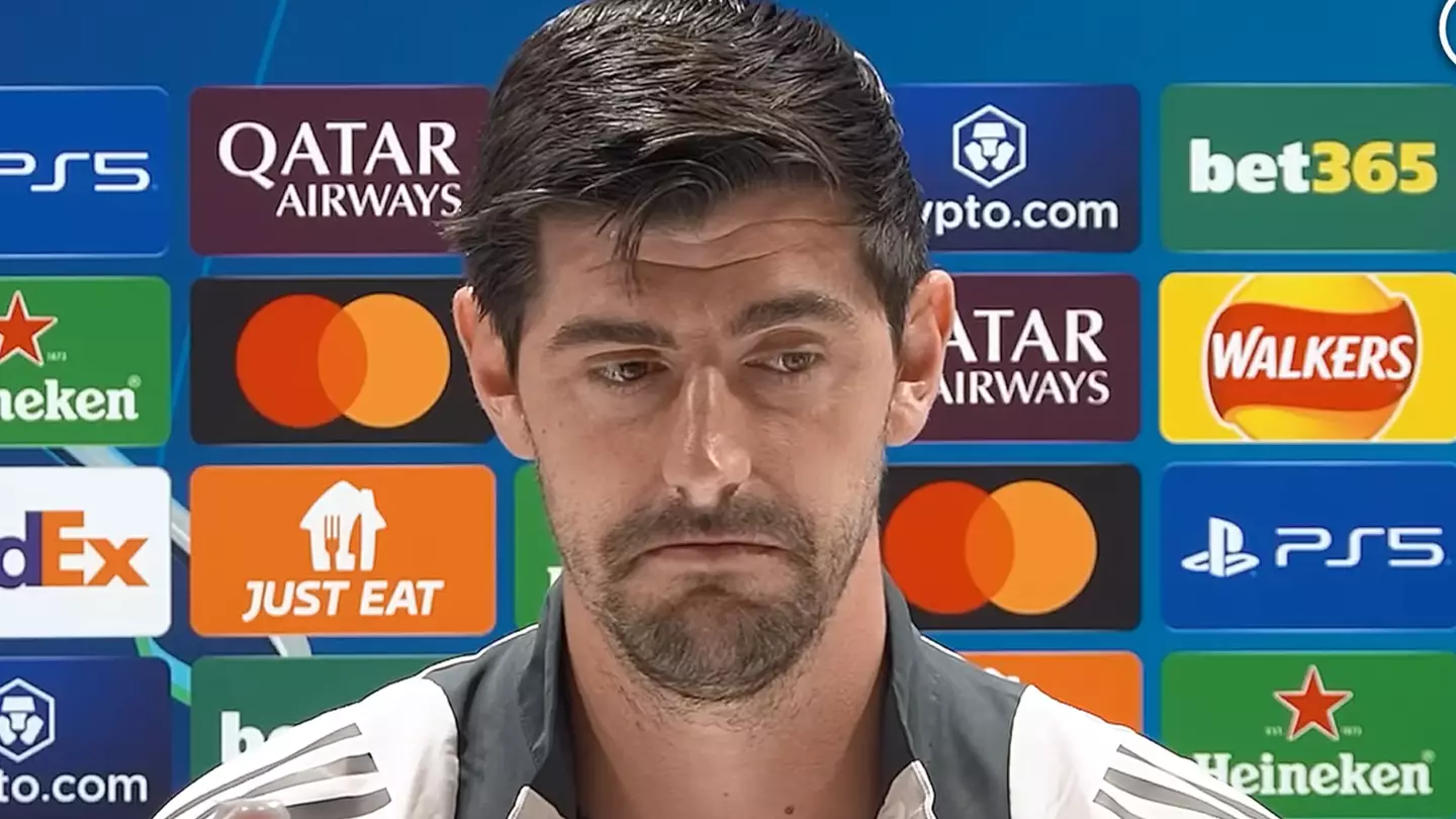 Thibaut Courtois points finger of blame after being called out by Real Madrid legend over Declan Rice free-kicks