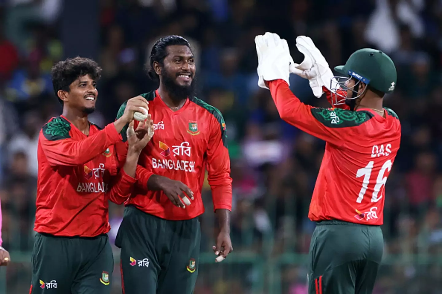 Bangladesh, who are captained by wicket-keeper Litton Das, will not play in the T20 World Cup (Image: Getty)