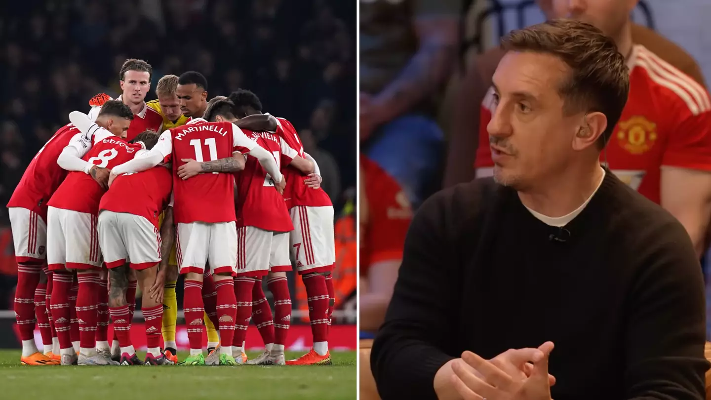 Gary Neville slams four Arsenal players for failing to ‘pull the team together’
