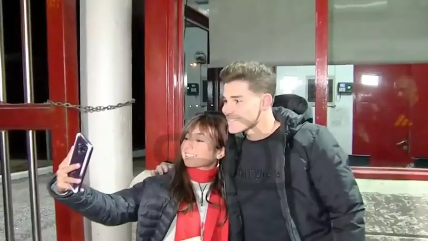 Julian Alvarez Left In Tears After Bidding Farewell To River Plate For Manchester City