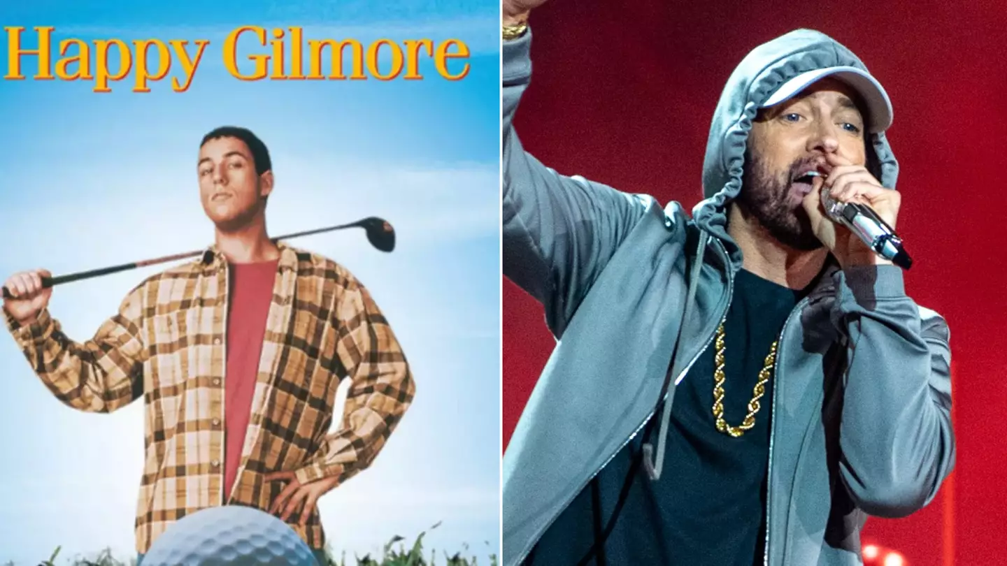 Eminem spotted filming 'secret cameo' for Happy Gilmore 2 as source reveals surprising thing he did on set