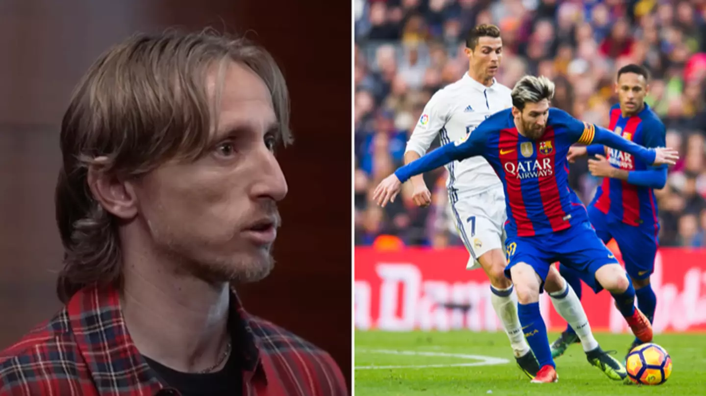 Luka Modric snubbed Cristiano Ronaldo and Lionel Messi when naming his ultimate six-a-side team