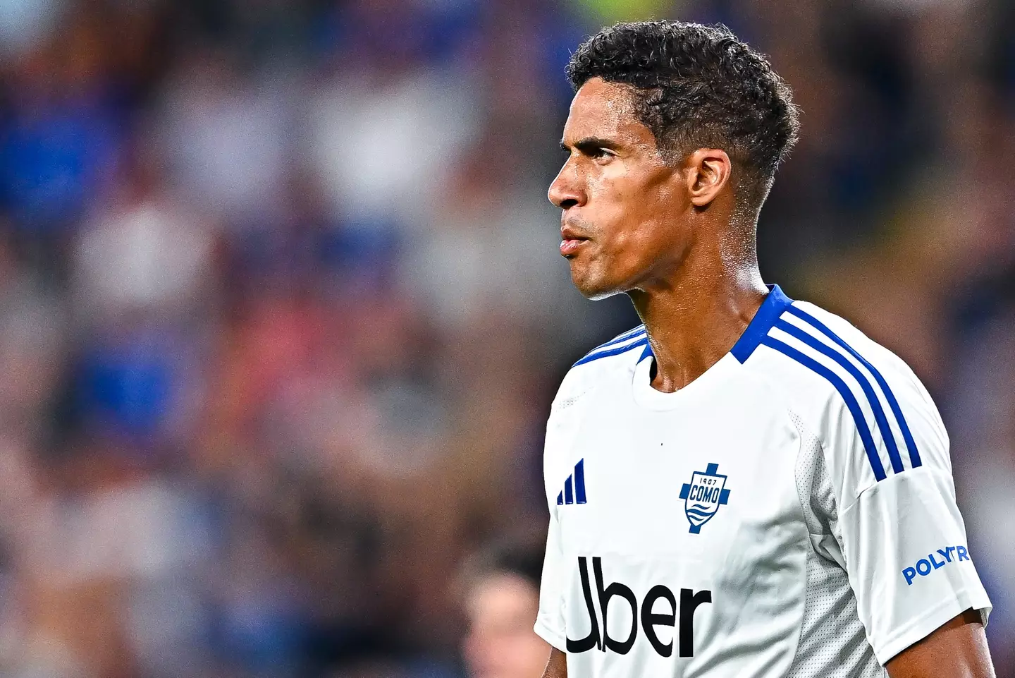Raphael Varane joins the Como board following his retirement. Image: Getty