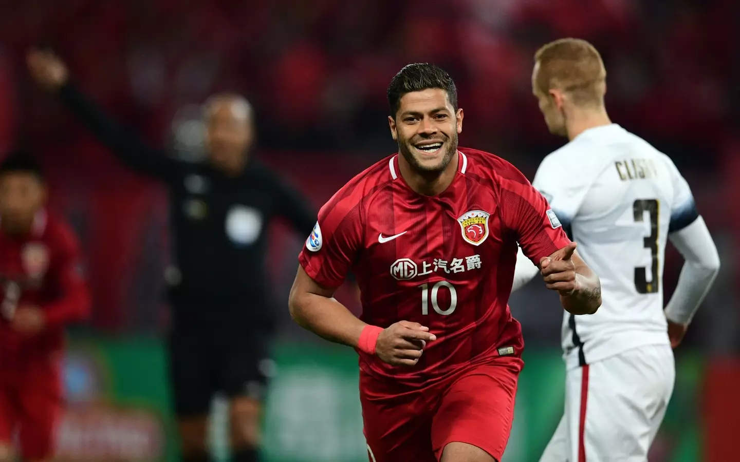 Hulk was among an influx of global stars to the Chinese Super League (Getty)