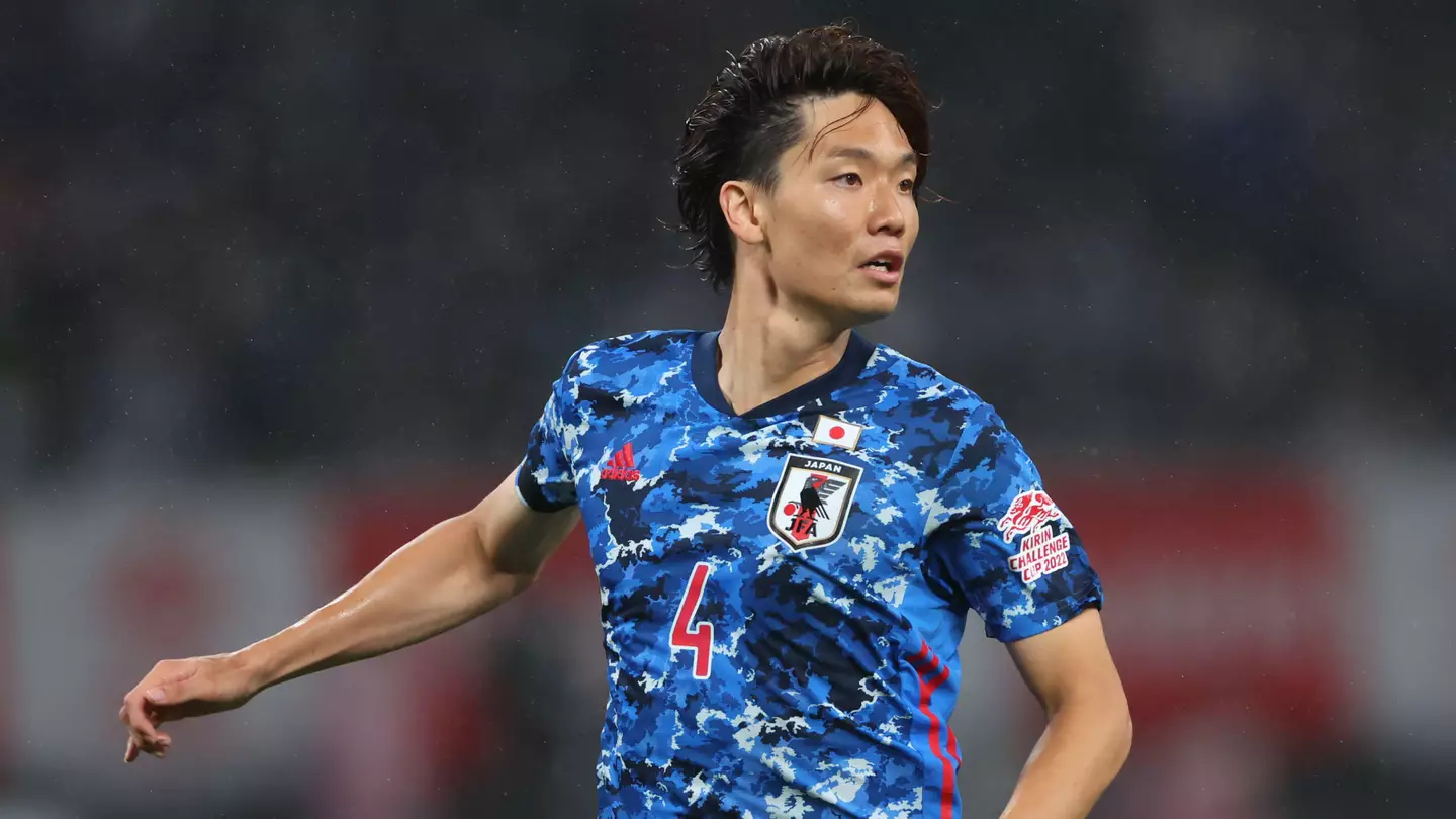 Ko Itakura in action for Japan.