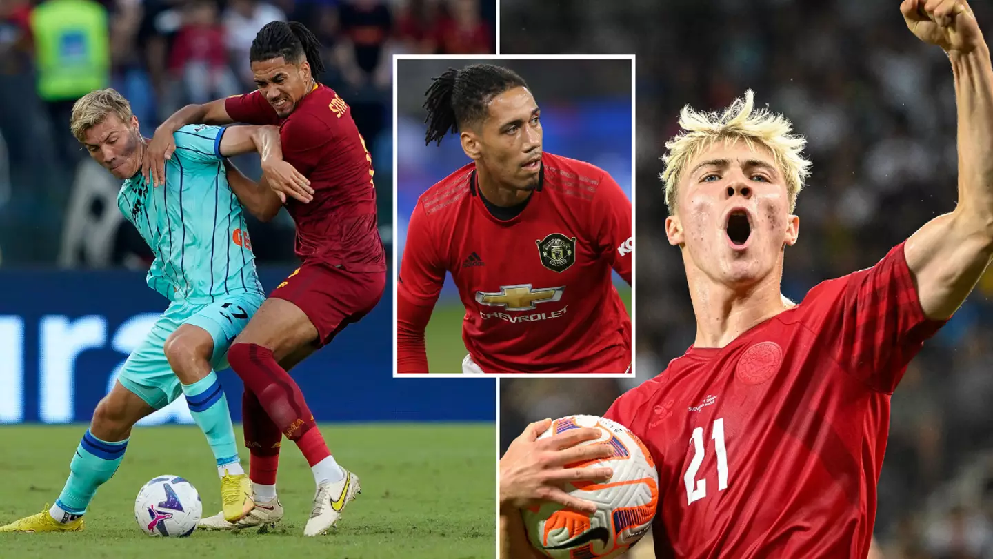 Rasmus Hojlund names former Man Utd star Chris Smalling as toughest opponent