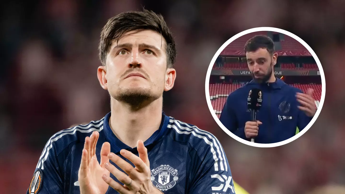 Harry Maguire given brilliant new nickname at Man Utd as Bruno Fernandes makes shock admission about defender