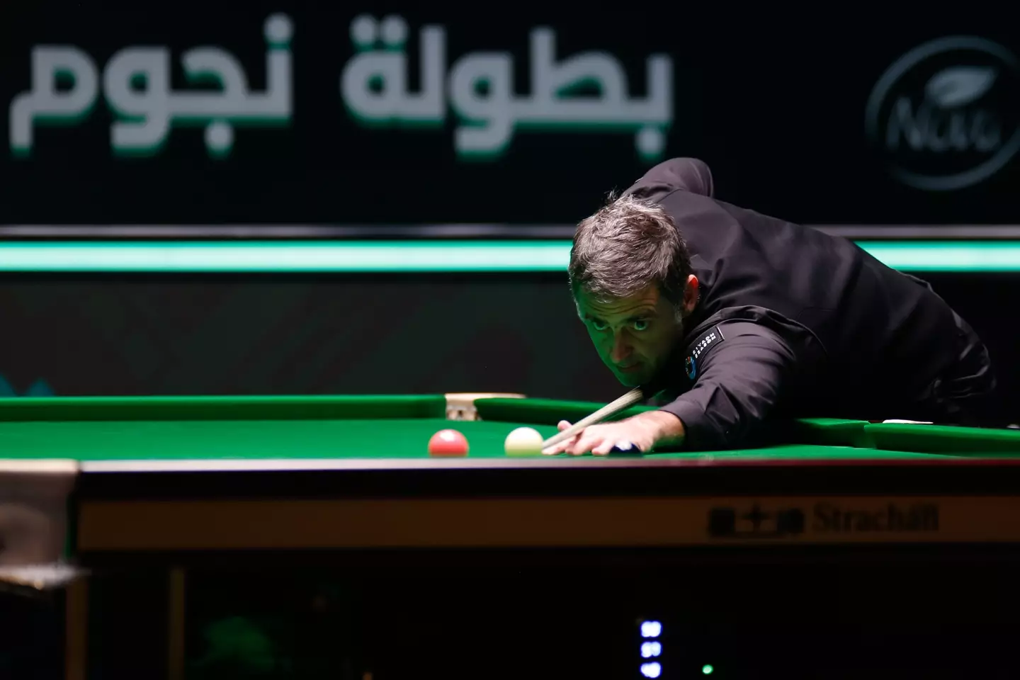 Ronnie O'Sullivan pictured at the Saudi Arabia Masters in August. Image credit: Getty